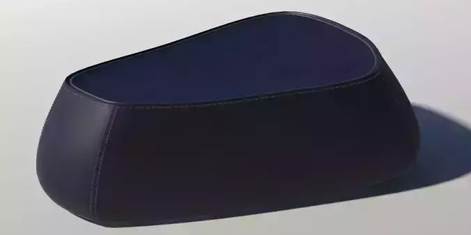 Fjord big stone black 3D model