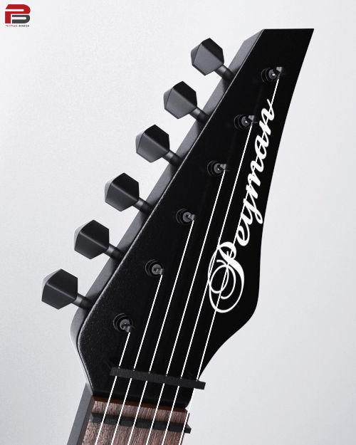 Electeric Guitar 3D model_3