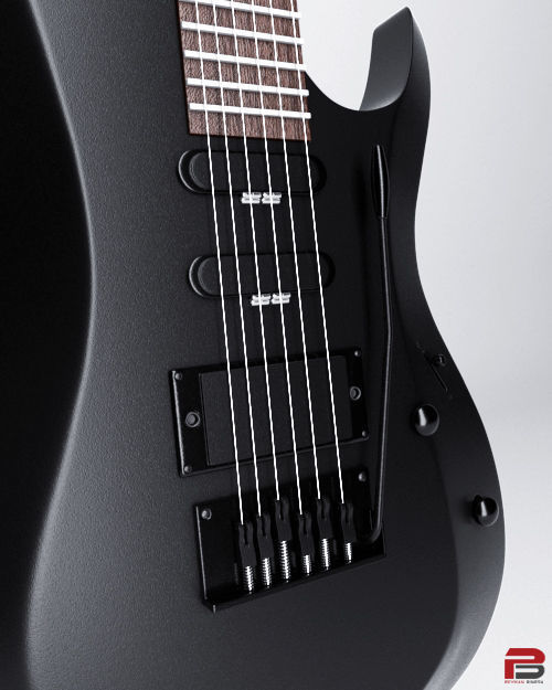 Electeric Guitar 3D model_2
