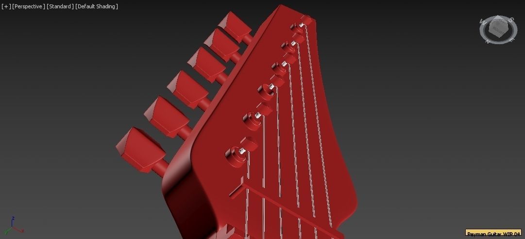 Electeric Guitar 3D model_11