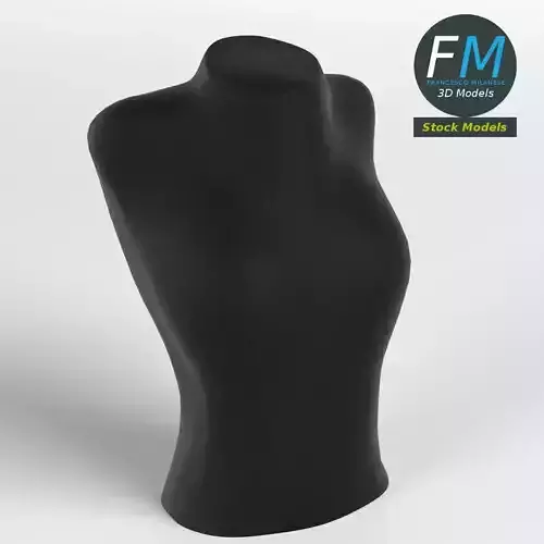 Dummy neck for jewelry