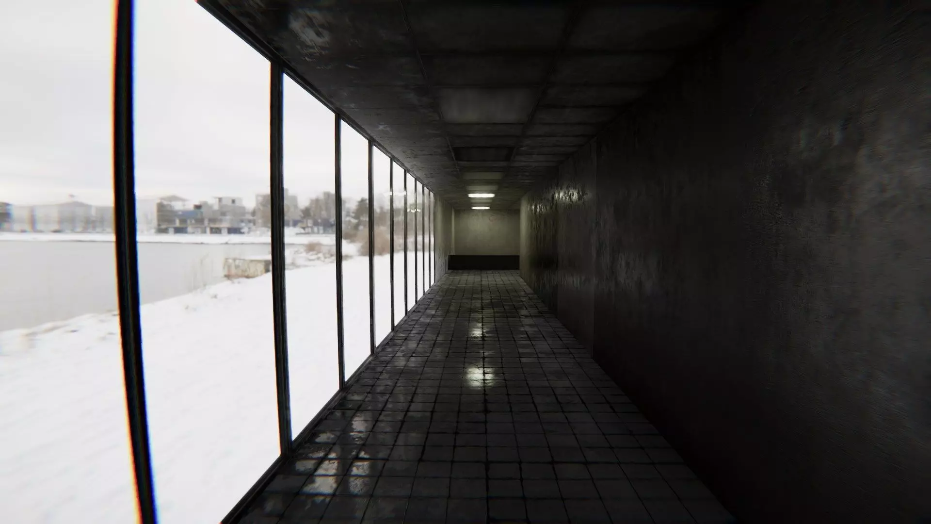 HQ Modular Old Office Low-poly 3D model_0