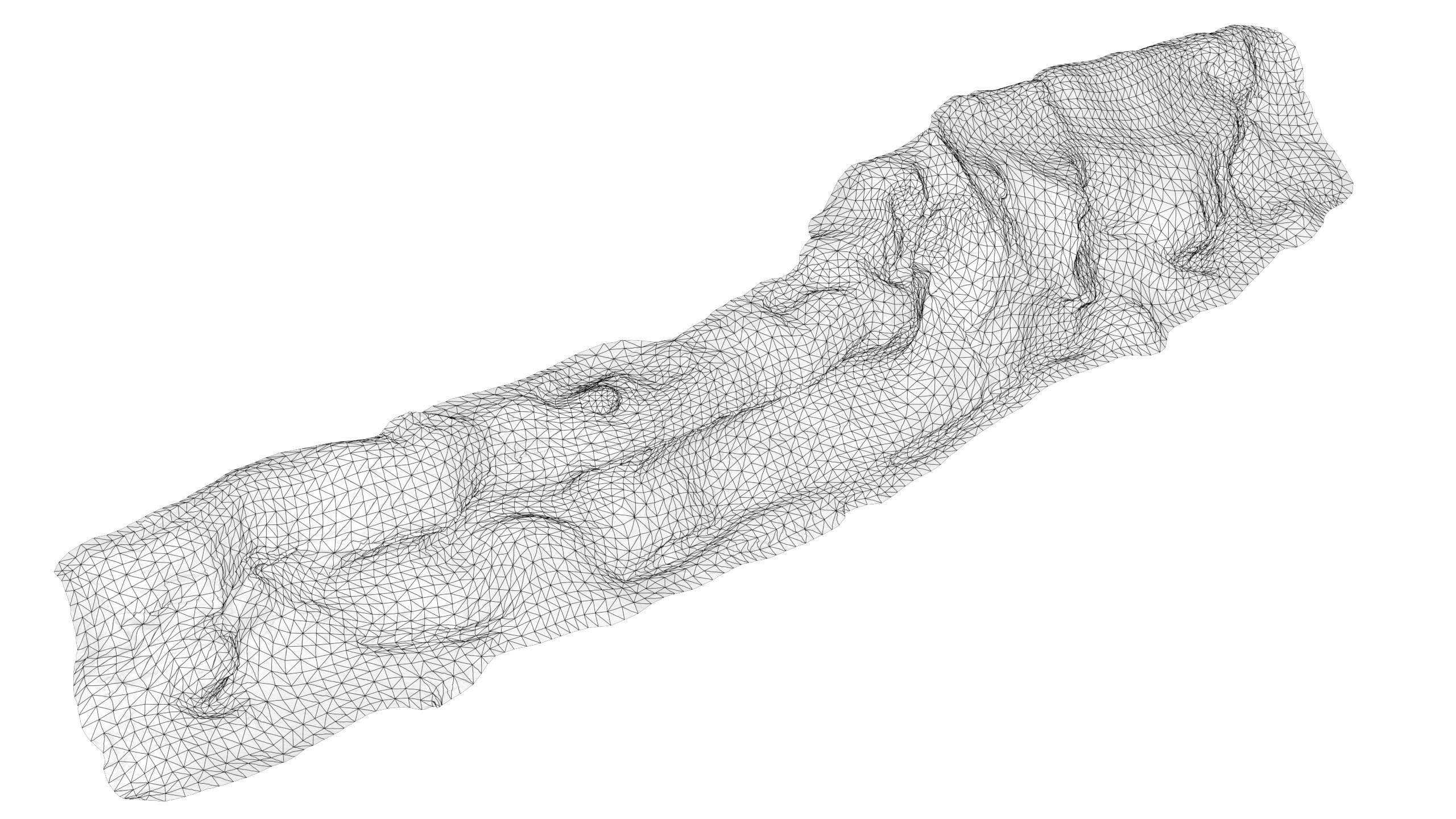 Snow 01 PBR Low-poly 3D model_5