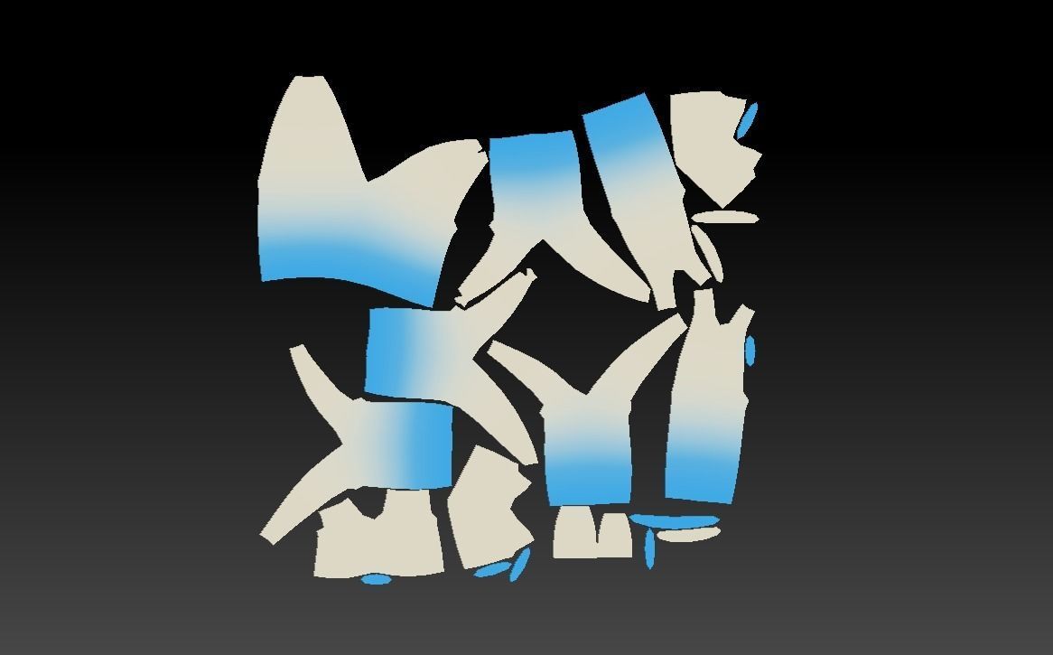 Low poly stylized character Low-poly 3D model_13