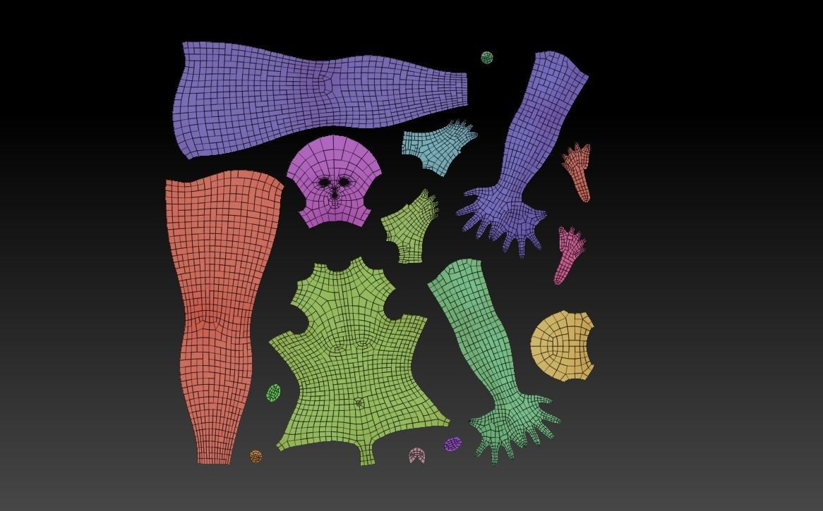 Low poly stylized character Low-poly 3D model_11