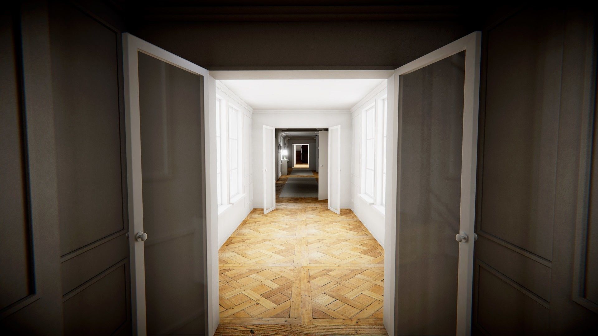 HQ Modular Modern Interior Low-poly 3D model_10