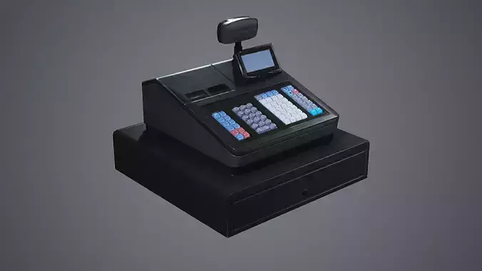 Modern Cash Register