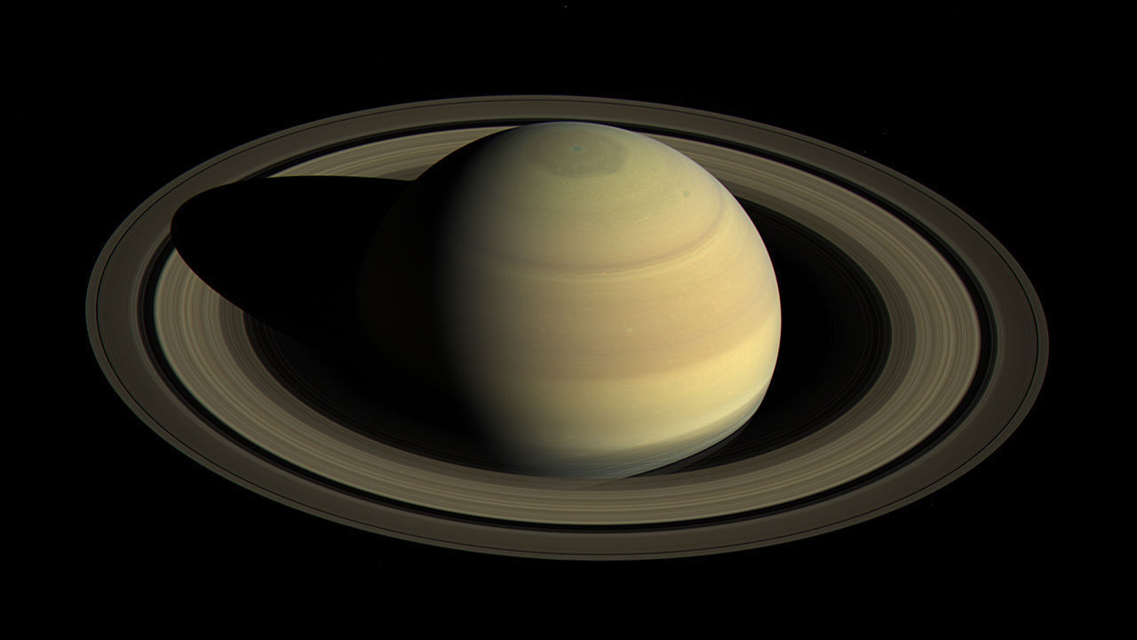 Planet Saturn 3D model_5