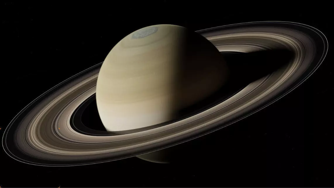 Planet Saturn 3D model_0