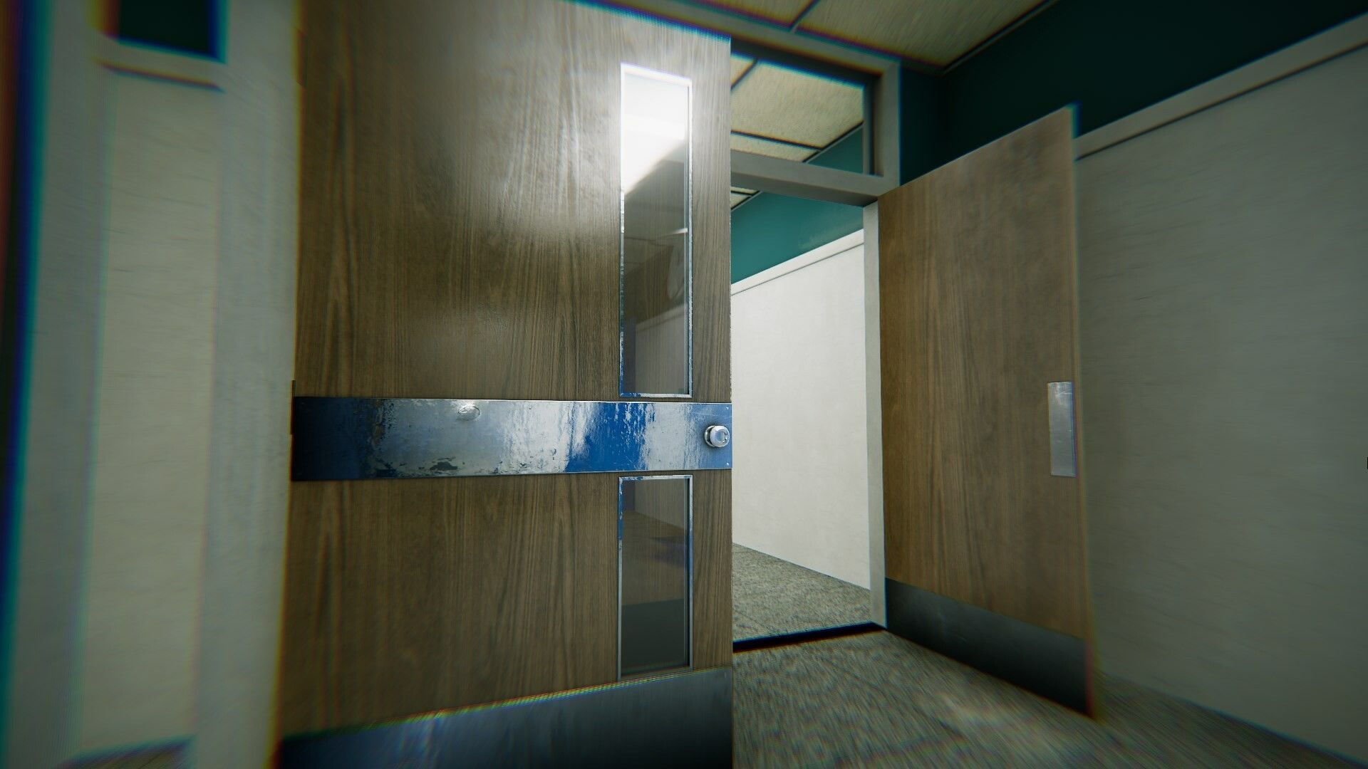 HQ Modular Interior School Low-poly 3D model_5