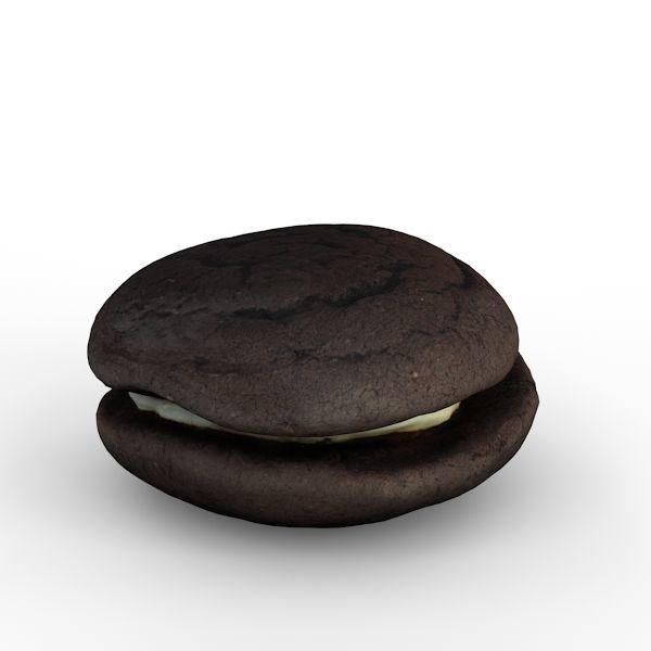 Biscuit Cake 3D model_7