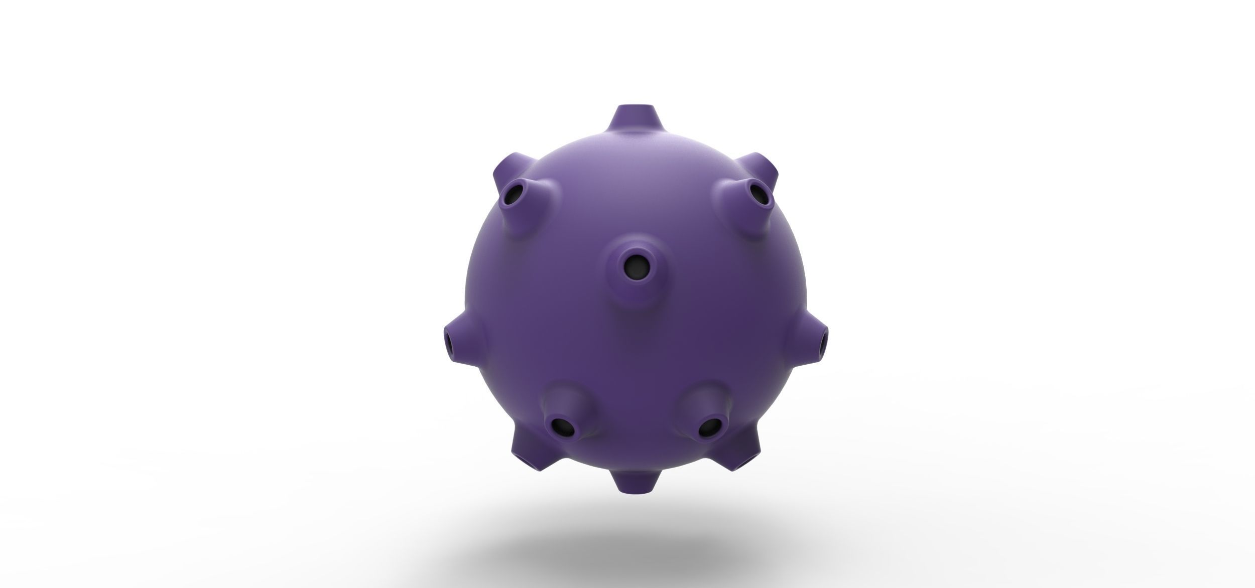 Koffing Pokemon 3D print model_9