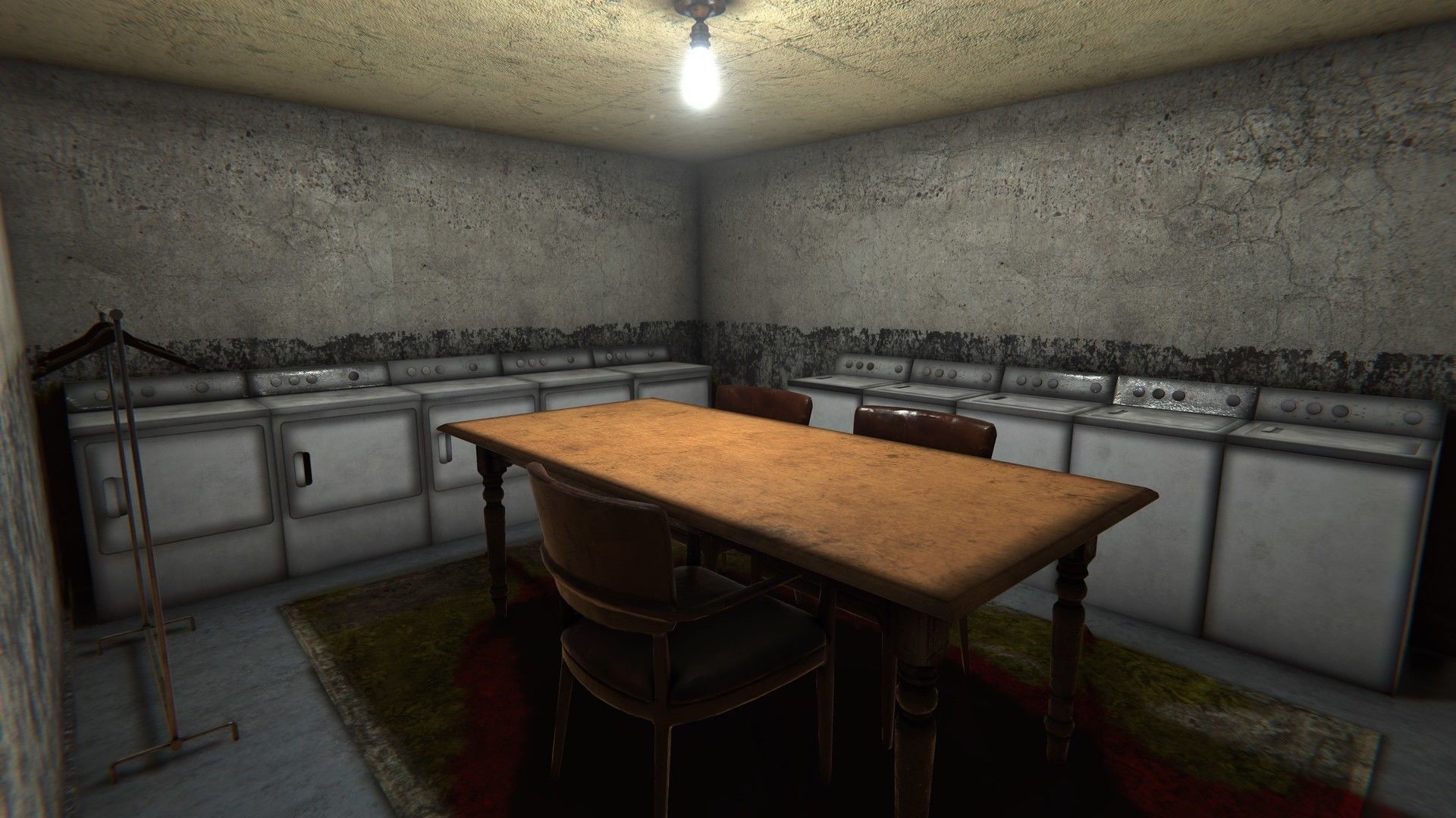 HQ Modular Asian Dormitory Low-poly 3D model_4