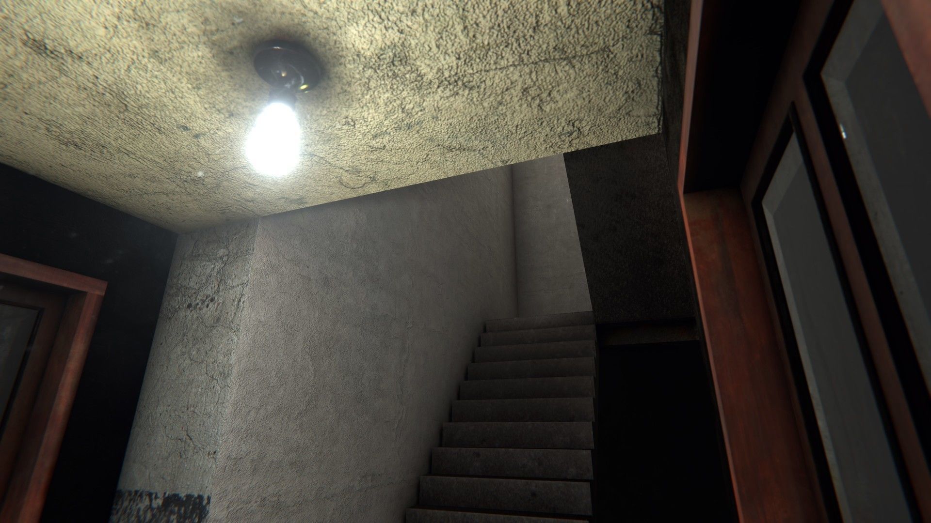 HQ Modular Asian Dormitory Low-poly 3D model_12