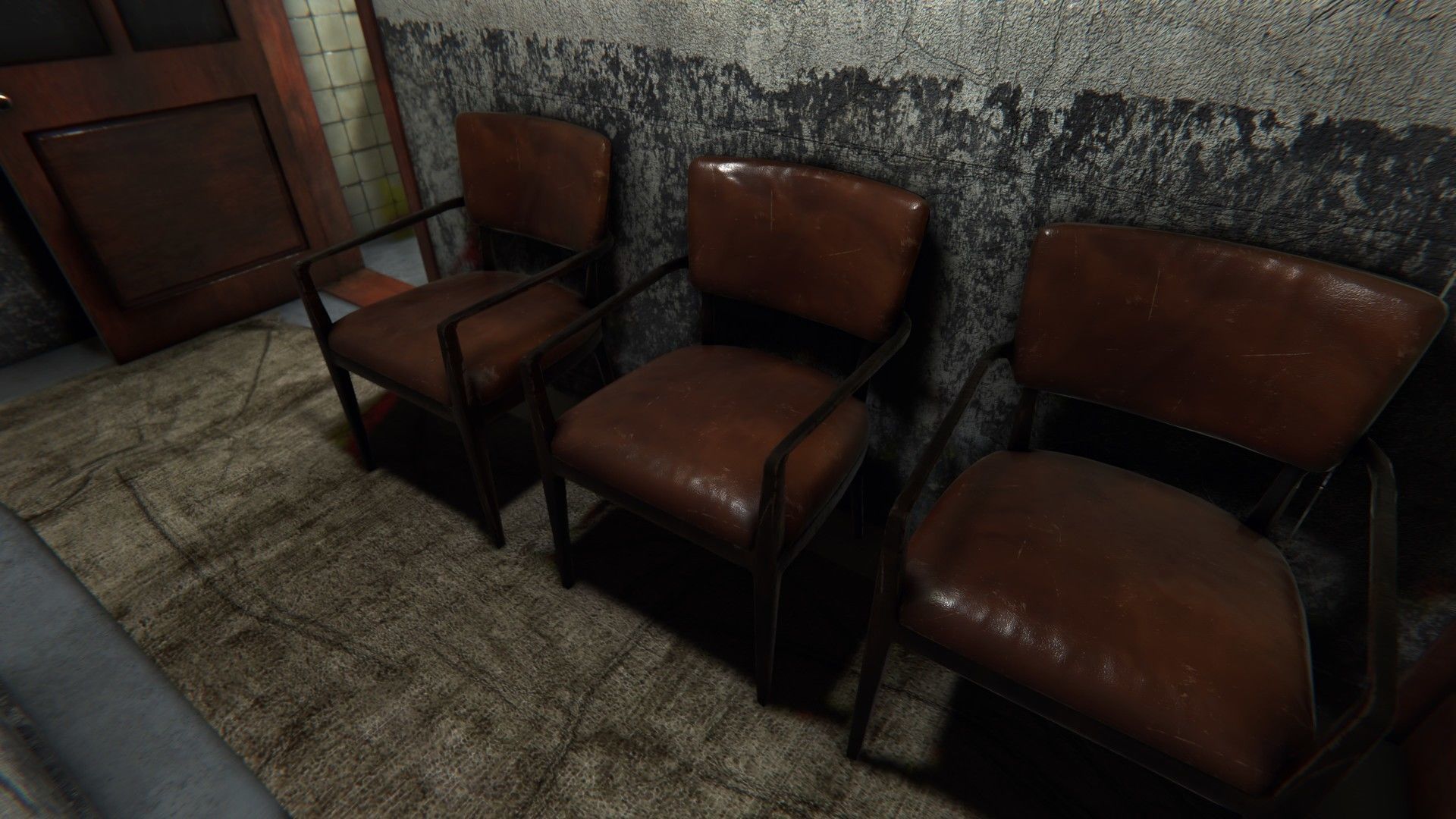 HQ Modular Asian Dormitory Low-poly 3D model_8