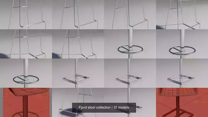 Fjord stool collection