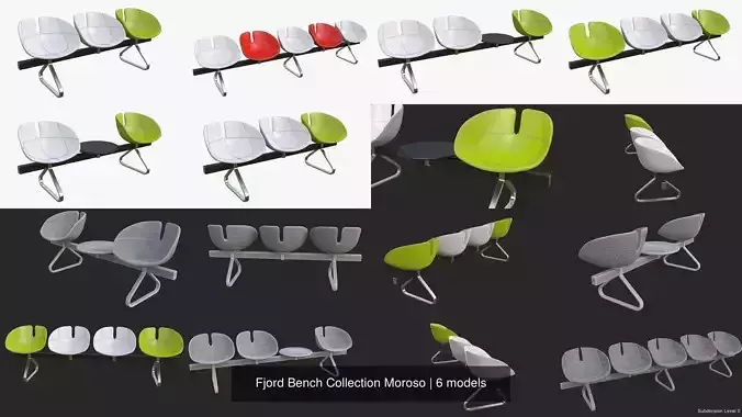 Fjord Bench Collection Moroso 