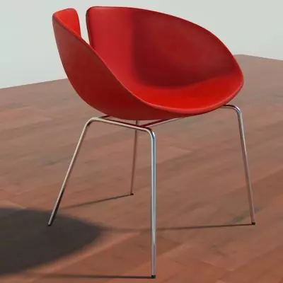 Fjord inox normal red 3D model_0