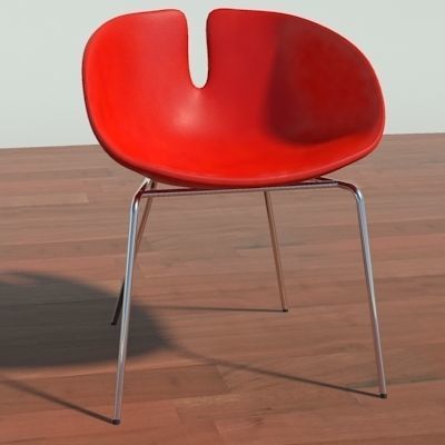 Fjord inox normal red 3D model_2