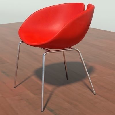 Fjord inox normal red 3D model_3