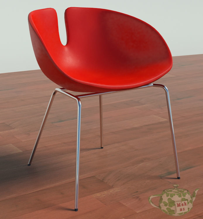Fjord inox normal red 3D model_10
