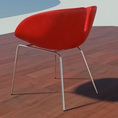 Fjord inox normal red 3D model_1