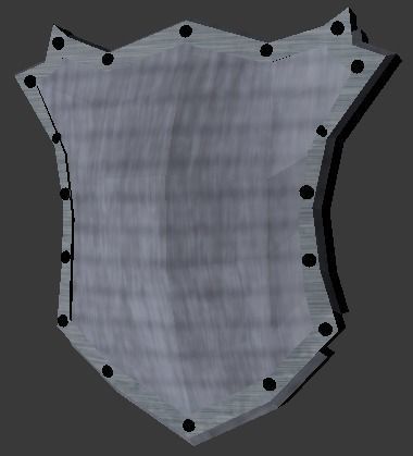 Blender Shield complete pack Free 3D model_3