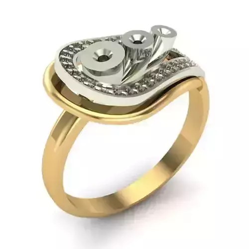 WOMAN RING 3D print model