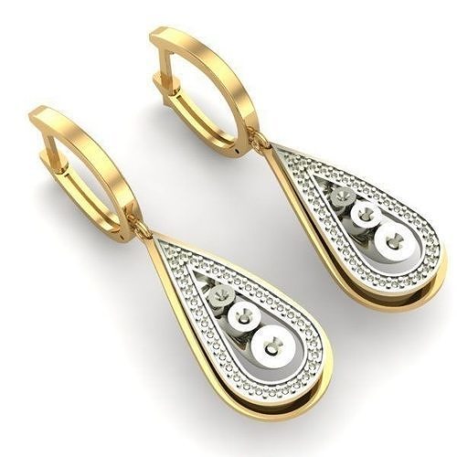 WOMEN EARRINGS 3D print model