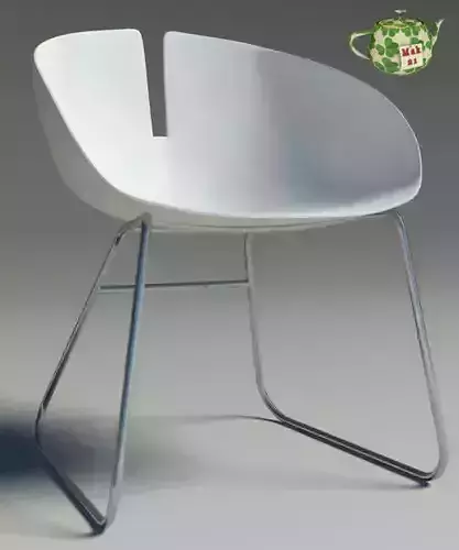 Fjord armchair stainless