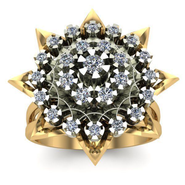 WOMAN RING 3D print model_1