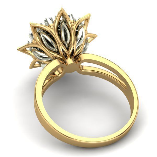 WOMAN RING 3D print model_2
