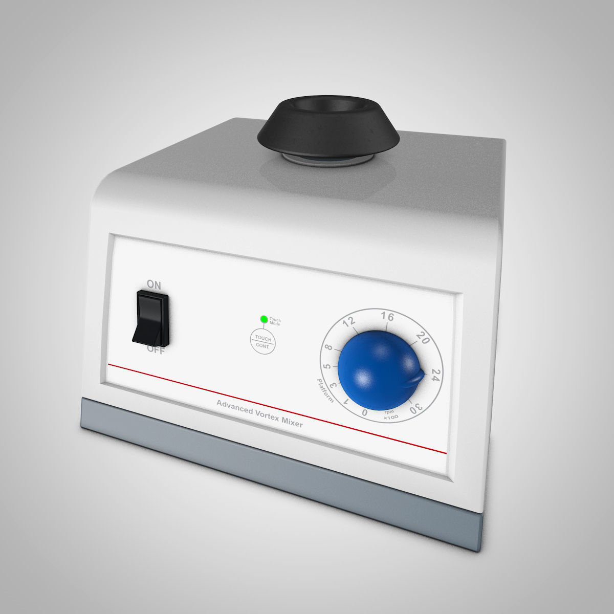 Vortex Mixer 3D model_2