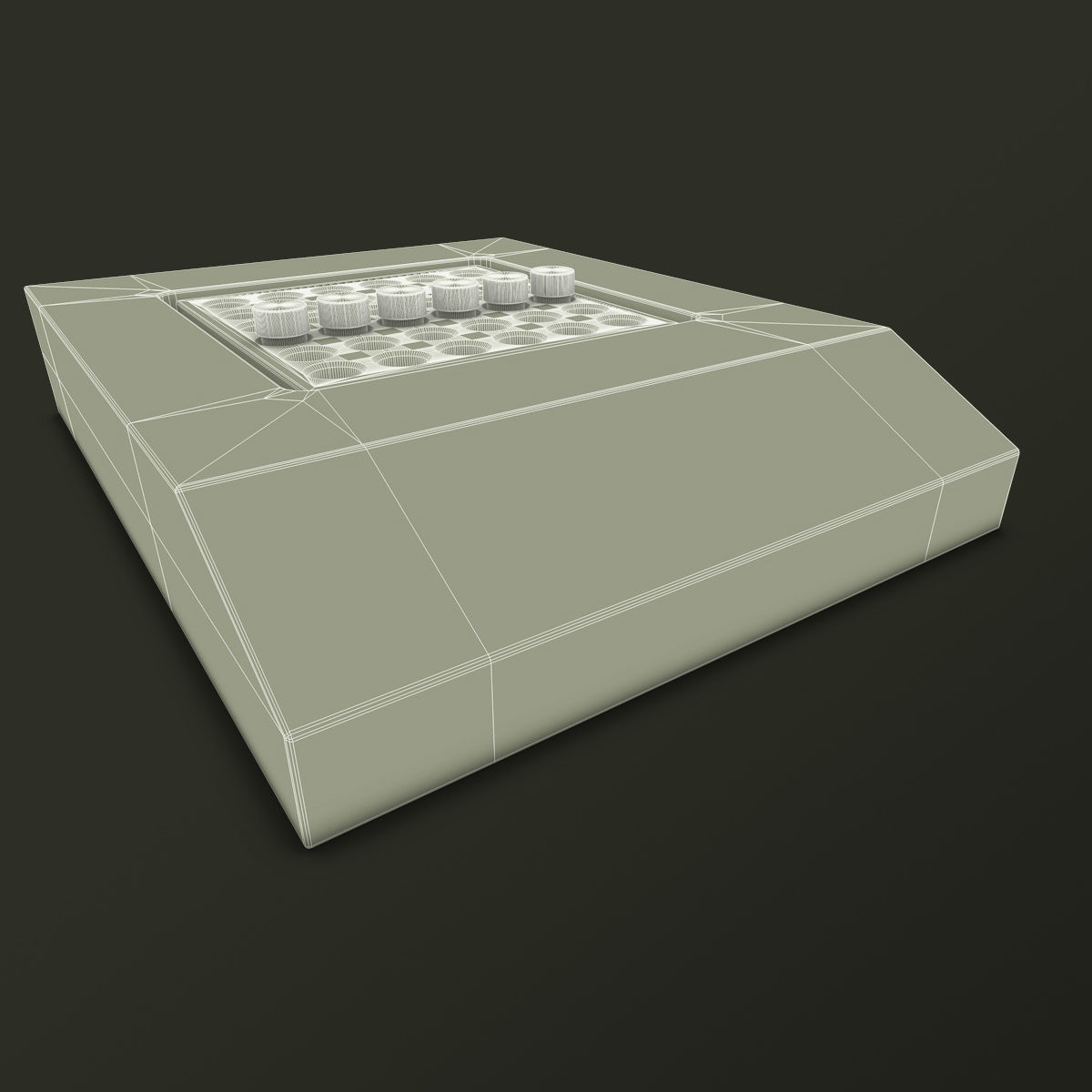 Heat Block 3D model_7