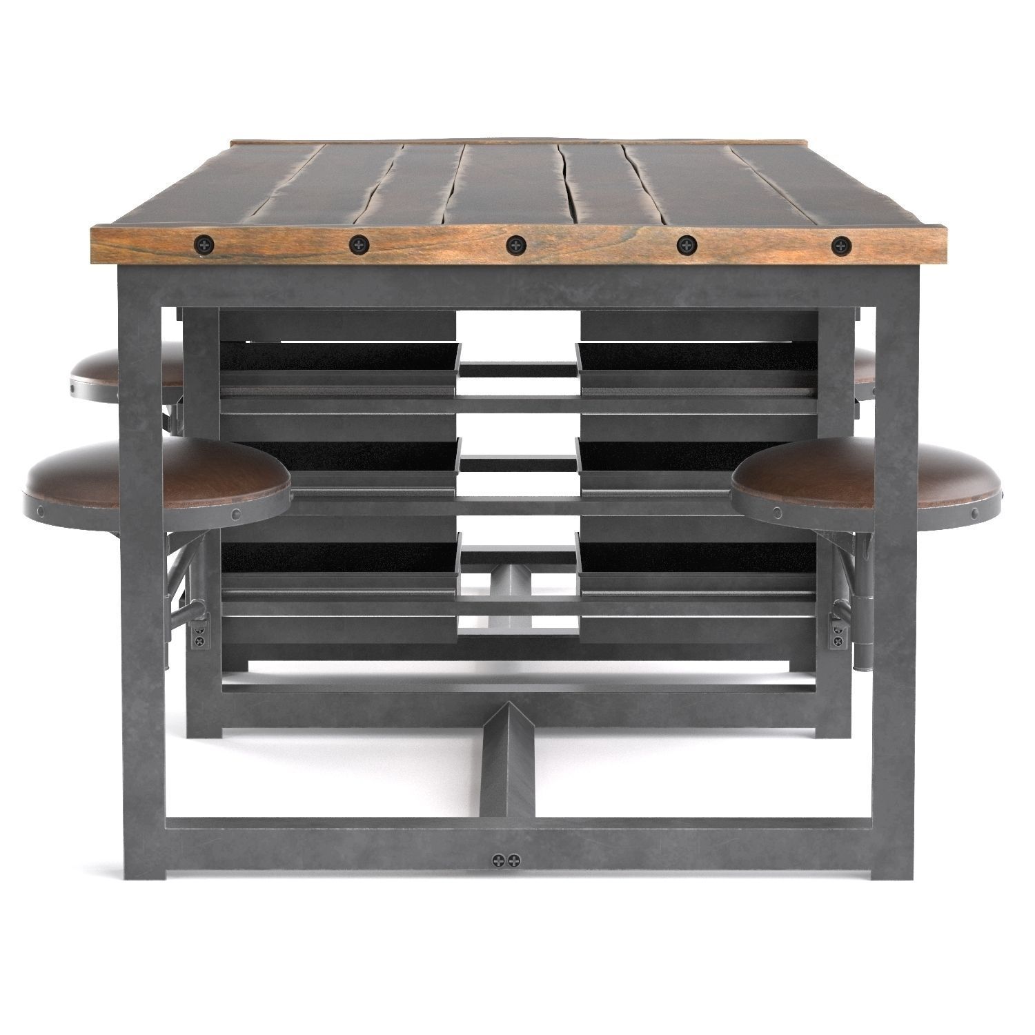 Big desktop Rupert in the industrial style 3D model_4