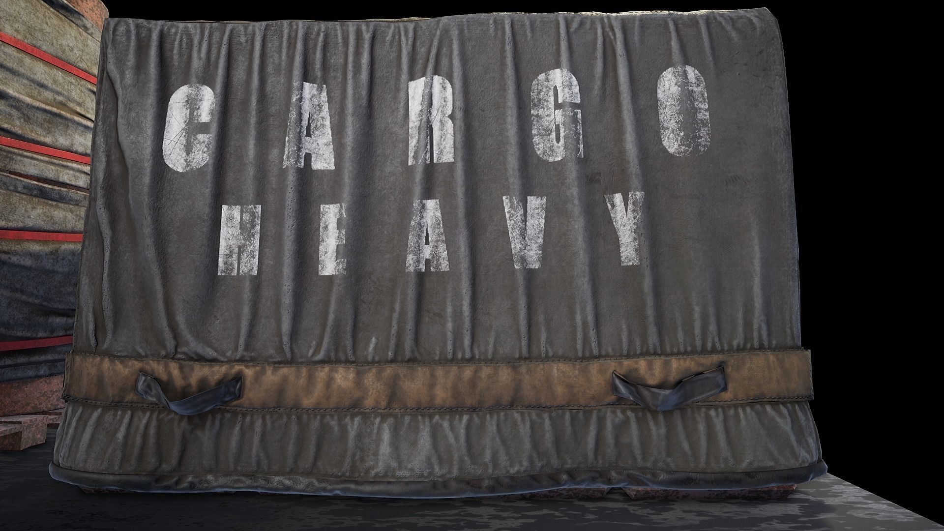 Fabric Cargo Pack Vol 01 Low-poly 3D model_11