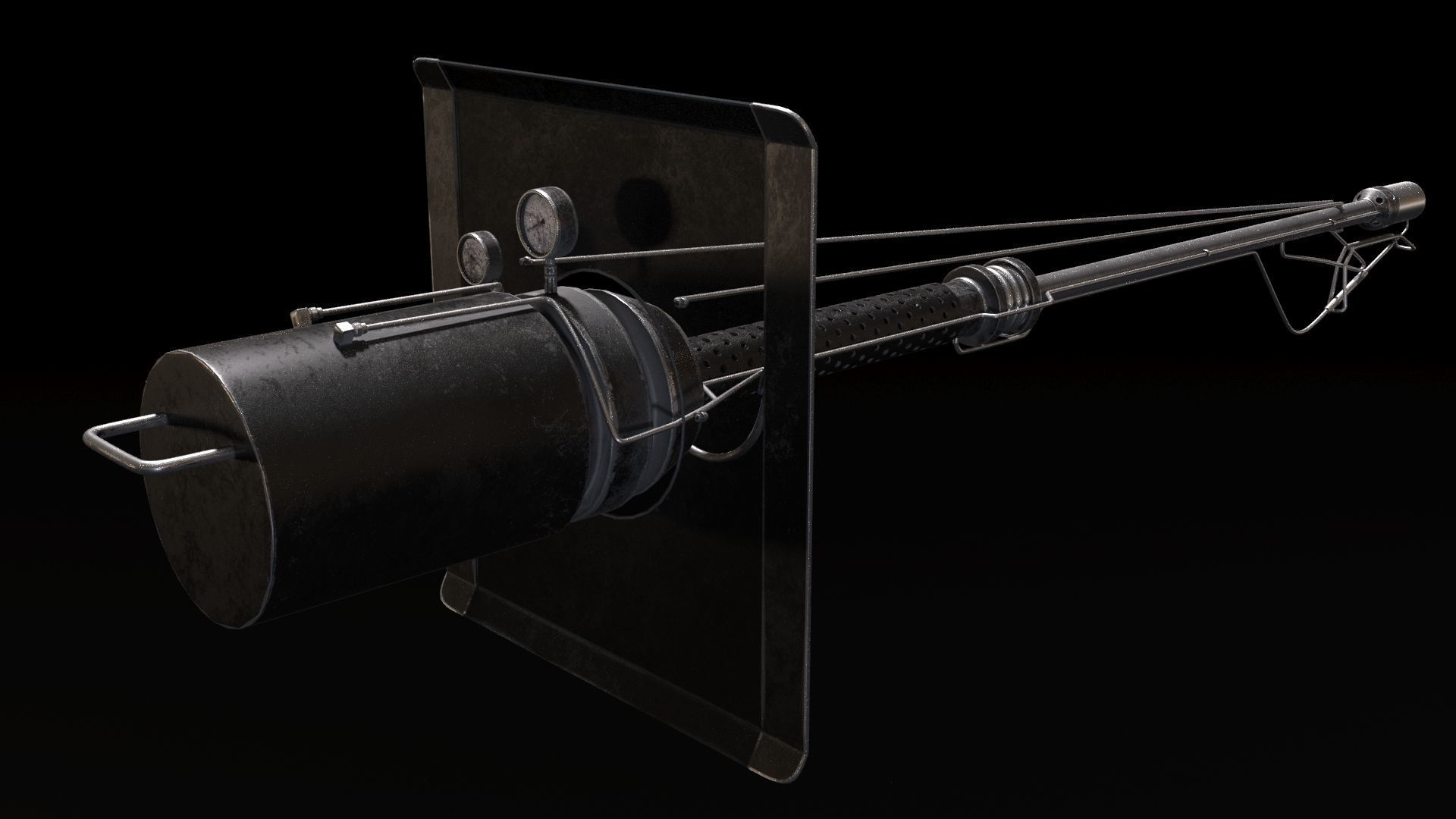 Bigfoot monster truck 3D model_36