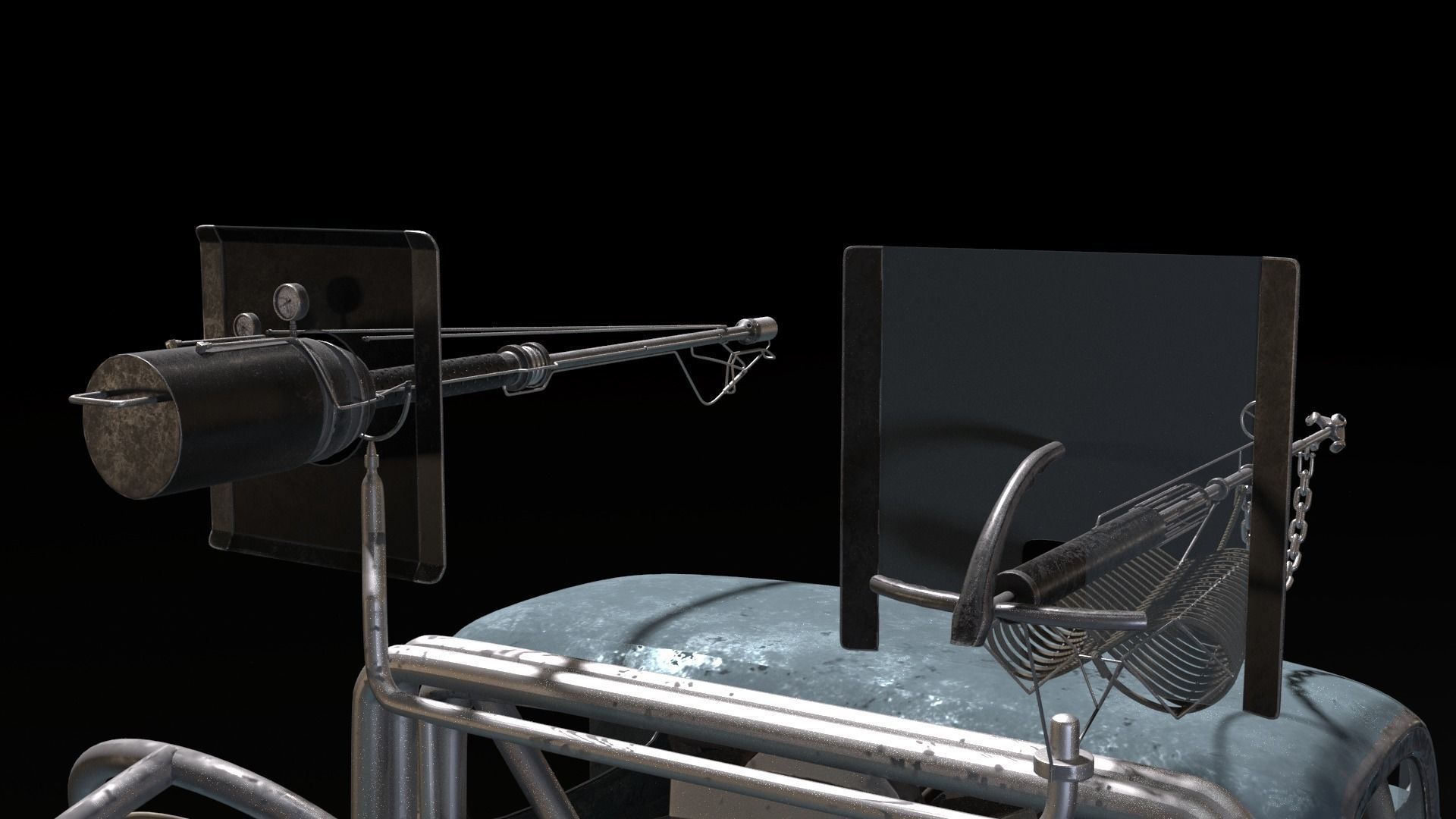 Bigfoot monster truck 3D model_28