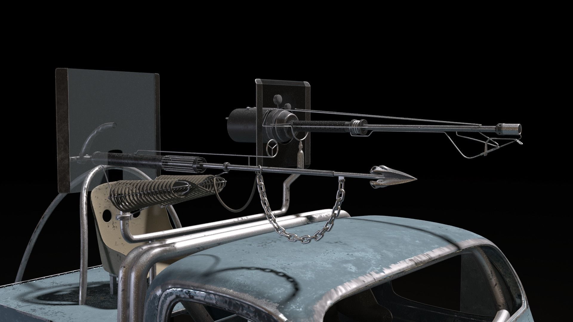 Bigfoot monster truck 3D model_31