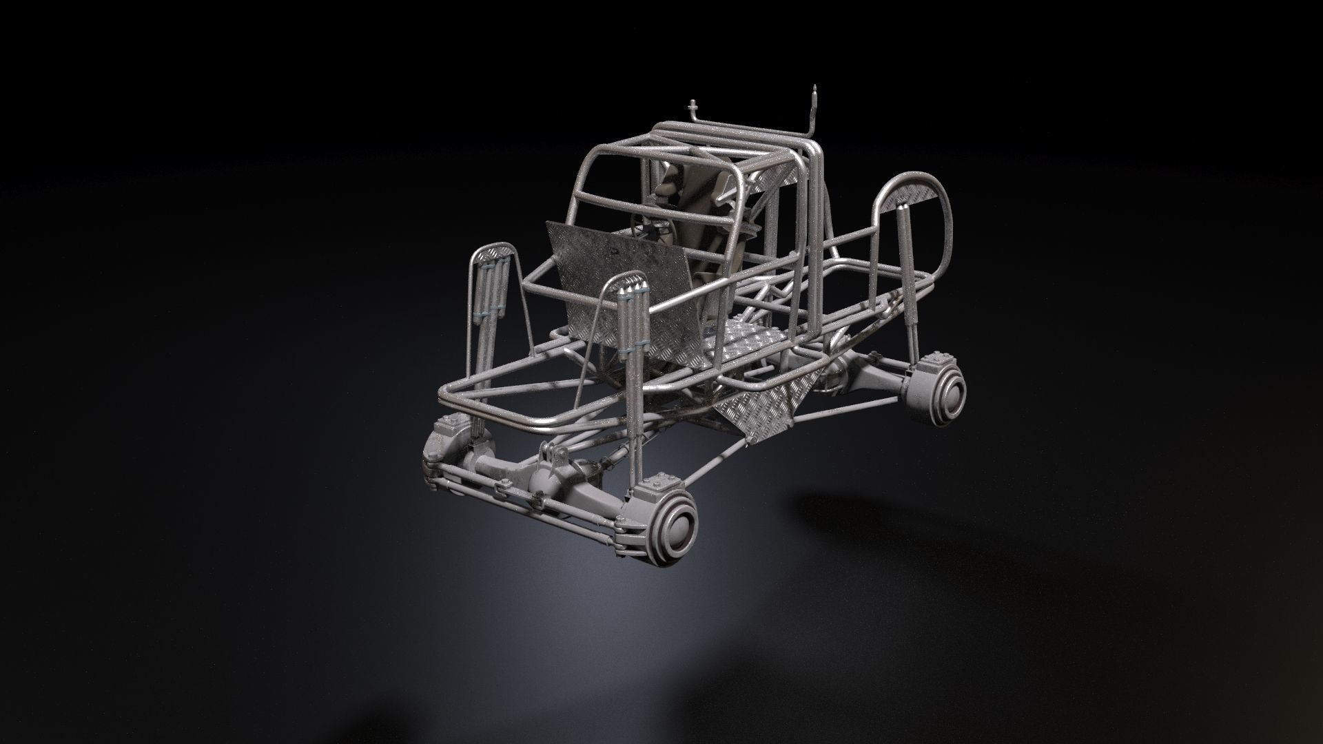 Bigfoot monster truck 3D model_32