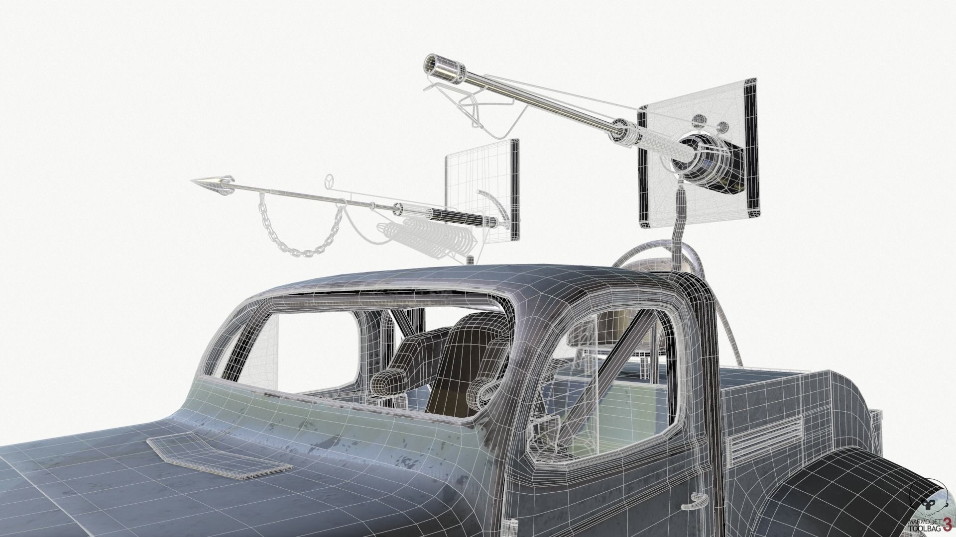 Bigfoot monster truck 3D model_18