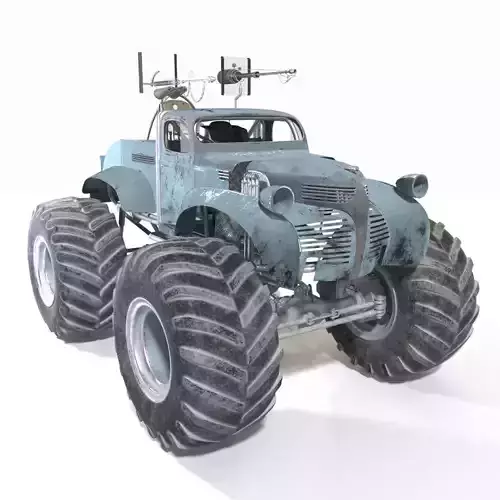 Bigfoot monster truck 3D model