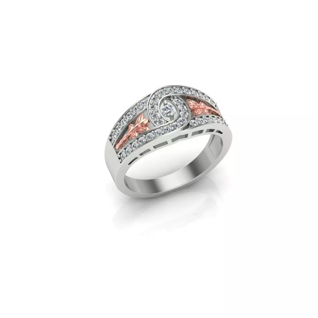 HD Fine Jewelry Knot Ring Free 3D print model