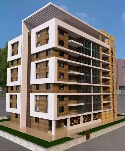 APARTMENT modern building