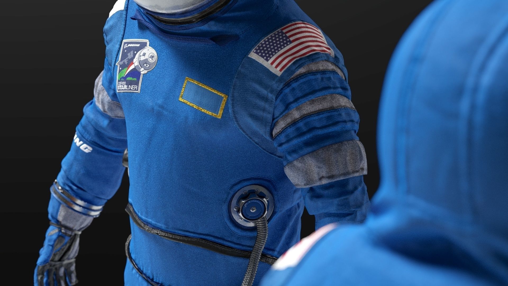 SPACESUIT Boeing Starliner 3D model_4