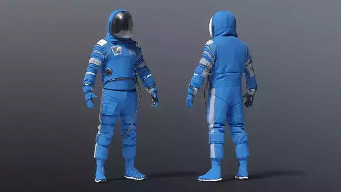 SPACESUIT Boeing Starliner 3D model