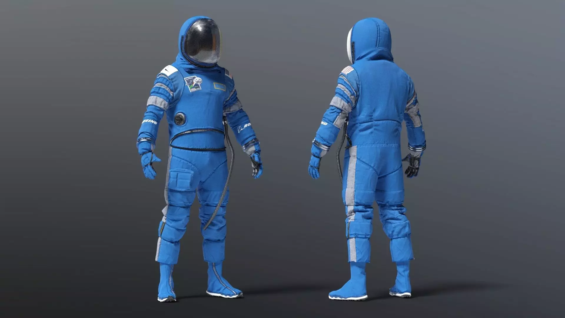 SPACESUIT Boeing Starliner 3D model_0