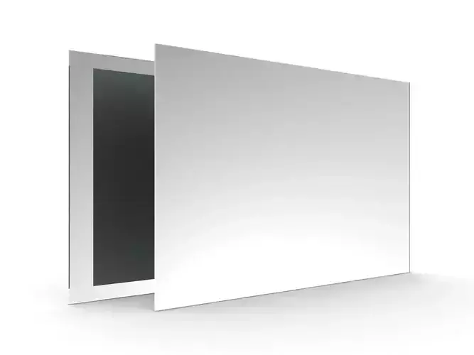 Frameless Mirror