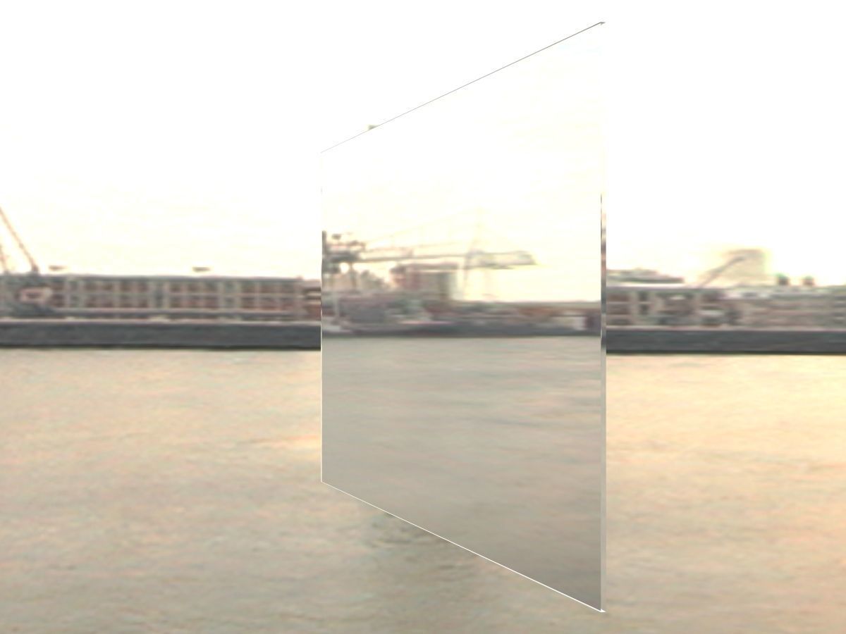 Frameless Mirror 3D model_6