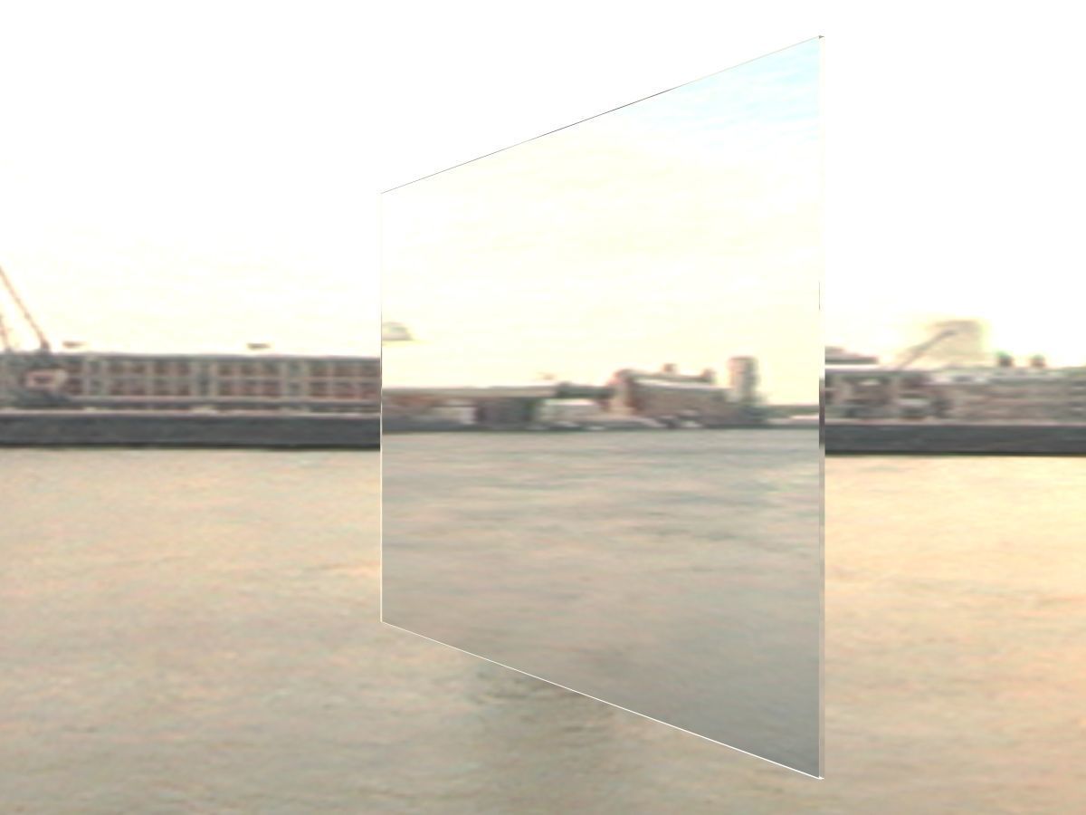 Frameless Mirror 3D model_7